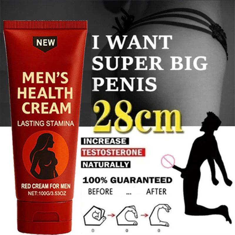Men's Vitality & Performance Cream - Revitalizing Skin & Energy Boost