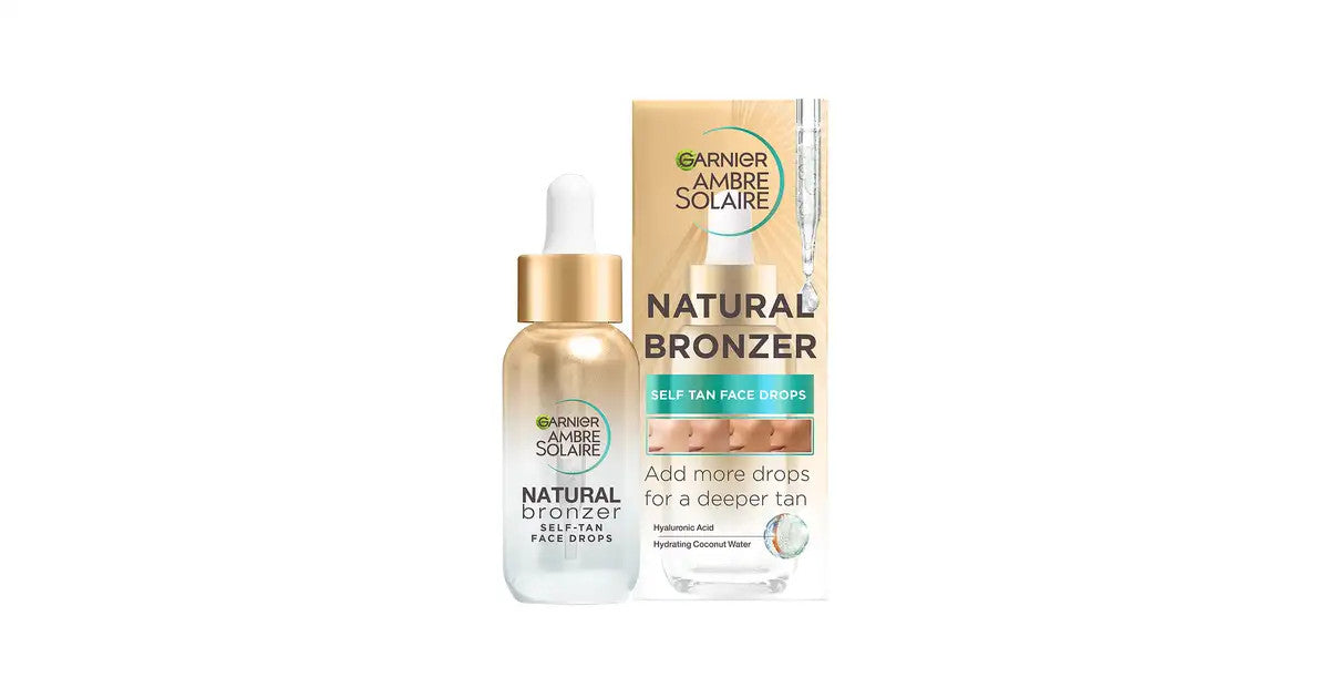 Self-Tanning Drops for Face - Natural Glow with Hyaluronic Acid & Coconut Water