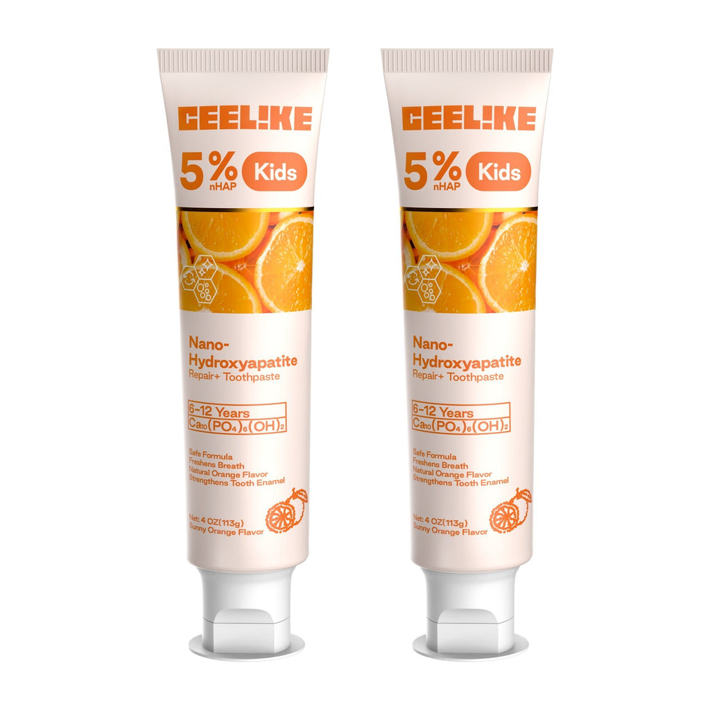 Kids Nano Hydroxyapatite Toothpaste 5% Enamel Strengthening Fluoride-Free