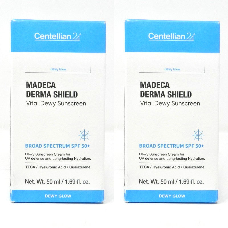 SPF 50 Sunscreen Set of 2 Hydrating & Broad Spectrum Dewy Sunblock