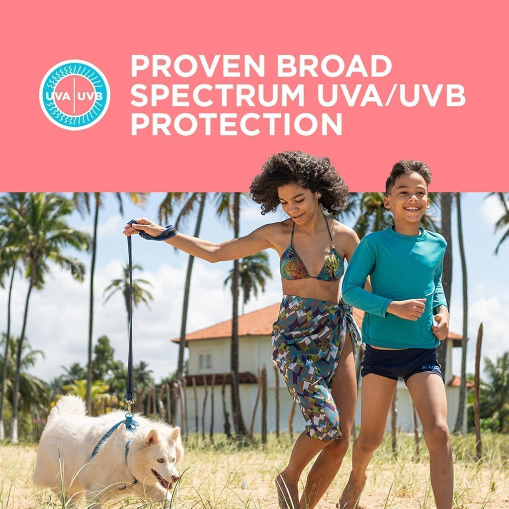 Kids Sunscreen Spray SPF 50 Water Resistant 5.5 Oz Pack of 2 - Broad Spectrum UV Protection