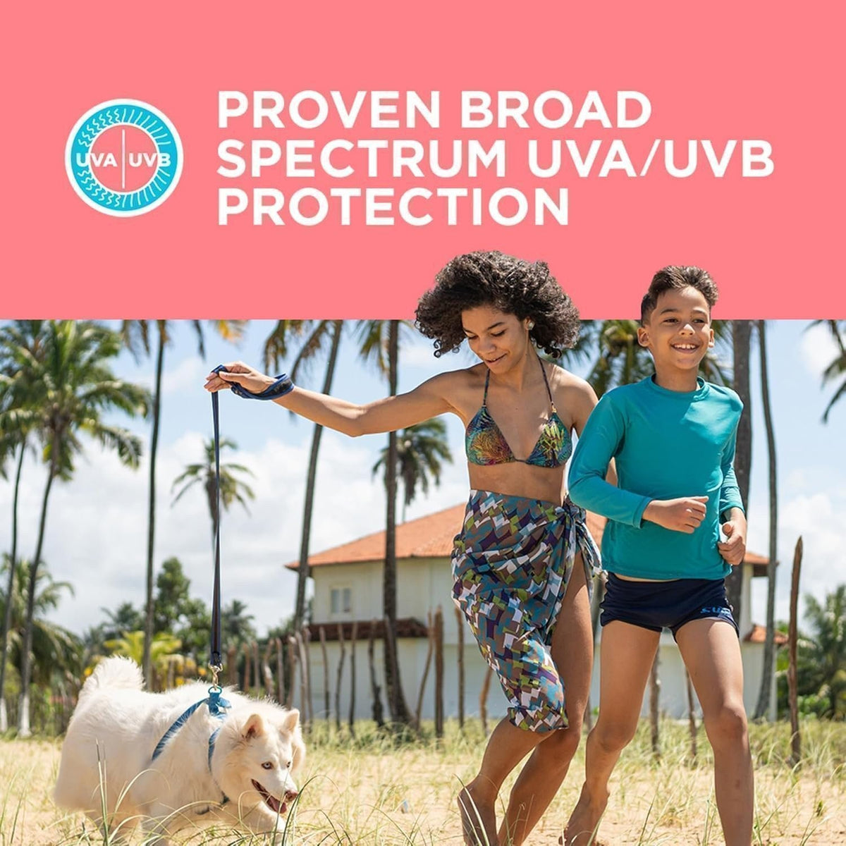 Kids Sunscreen Spray SPF 50 Water Resistant 5.5 Oz Pack of 2 - Broad Spectrum UV Protection