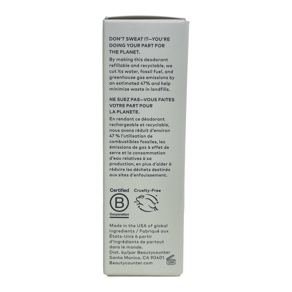 Natural Deodorant Stick with Clean Rose Scent - 60g, Aluminum-Free