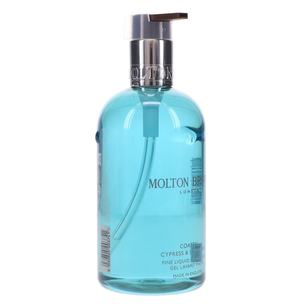 Molton Brown Coastal Cypress & Sea Fennel Hand Wash 10 oz - Luxurious British Scent