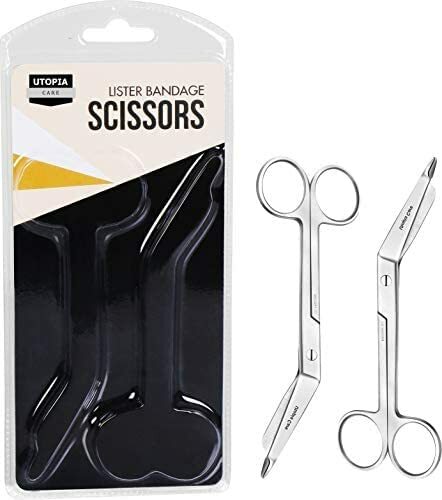 Medical Scissors, Stainless Steel Bandage and Nursing Shears - 5.5 Inch