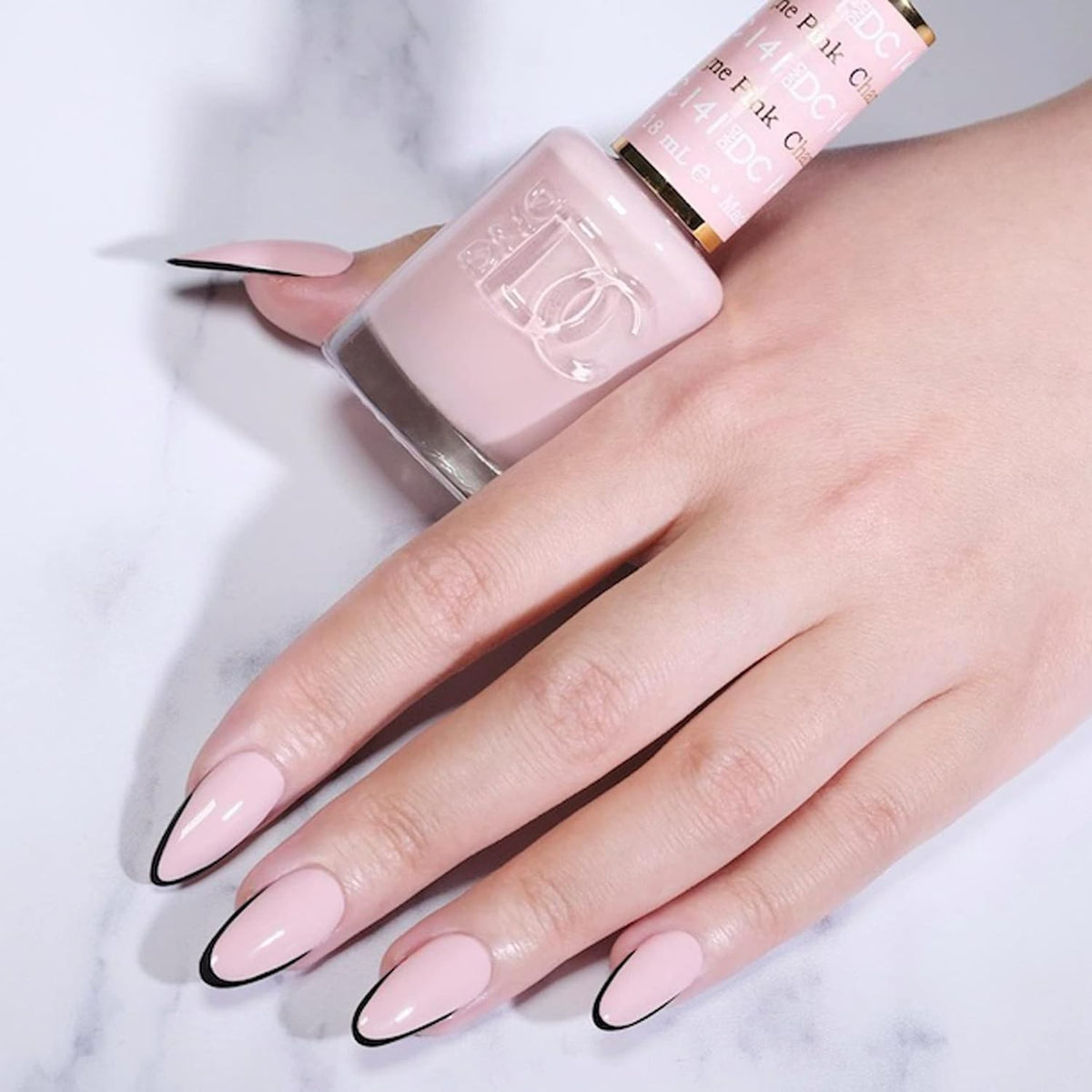 Pink Champagne Gel Nail Polish & Nail Polish Set - 0.6oz Duo