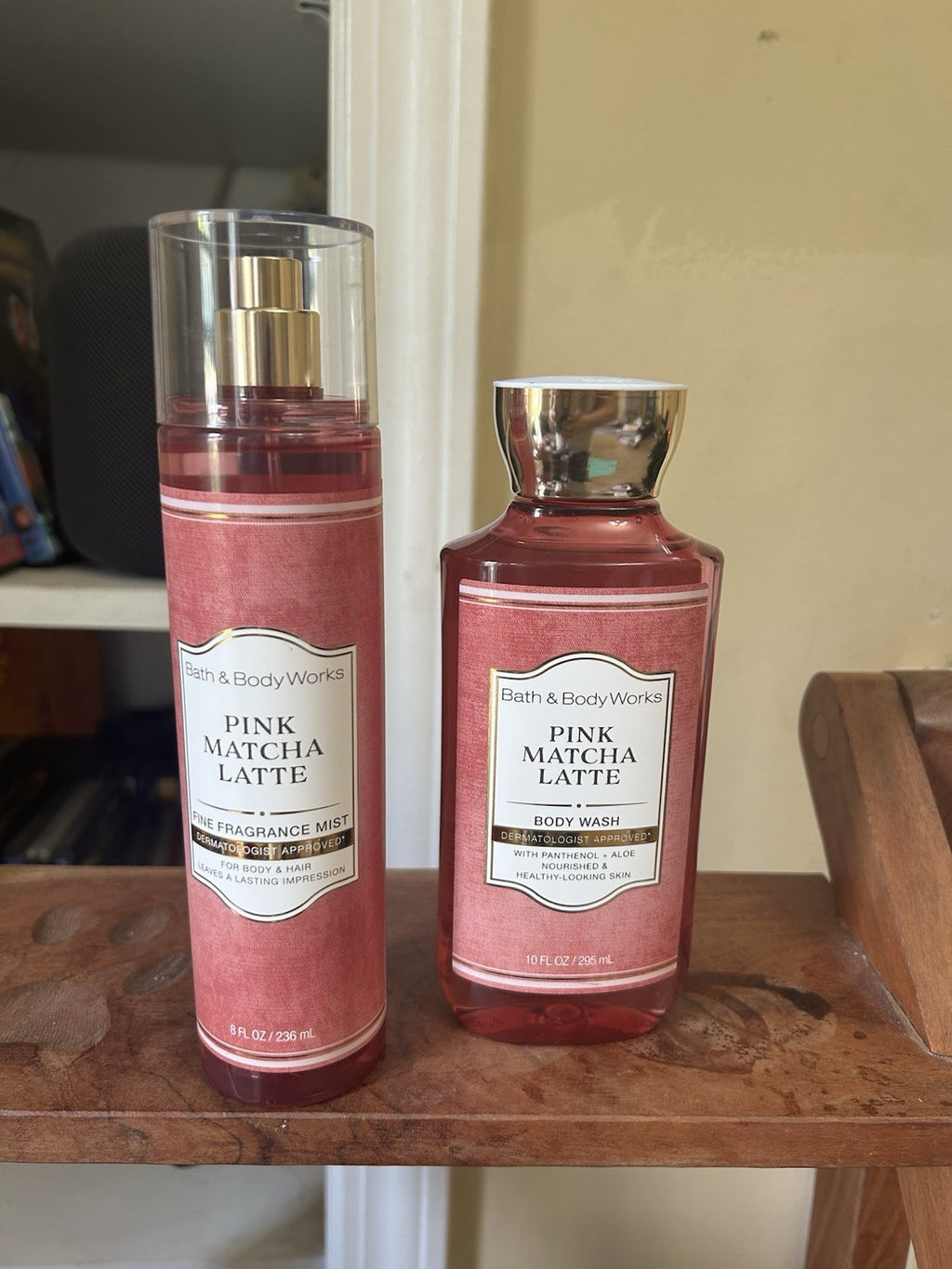 Pink Matcha Latte Body Wash & Body Mist Set Fall 2026