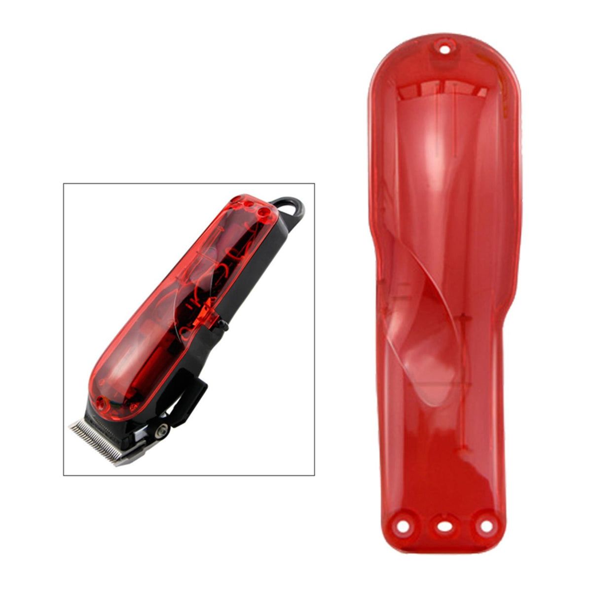Red Replacement Back Housing Cover for Wahl 8148 Cordless Hair Clippers