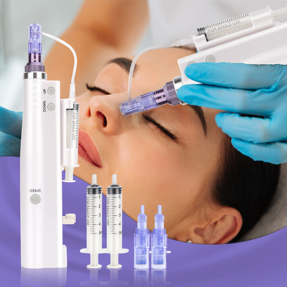 Portable Water Mesotherapy Pen for Hydra Dermabrasion Facial Meso Treatment