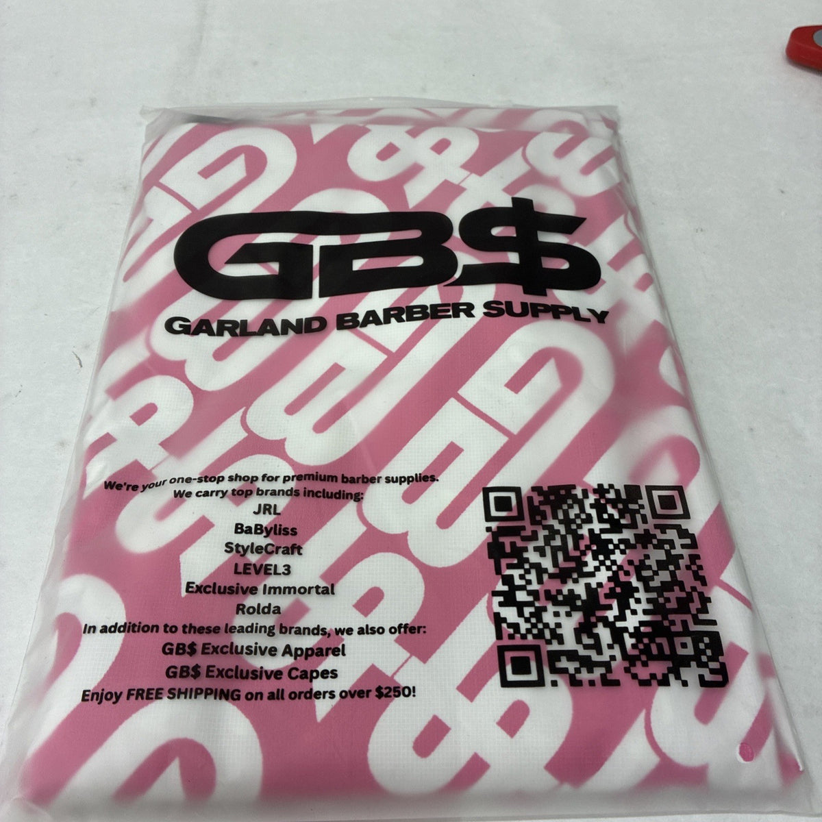 Pink Barber Cape for Hairdressing Supply - Unbranded