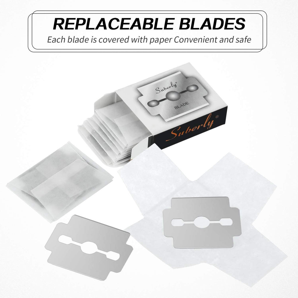 120 Pieces Callus Shaver Replacement Blades for Foot Care & Pedicure