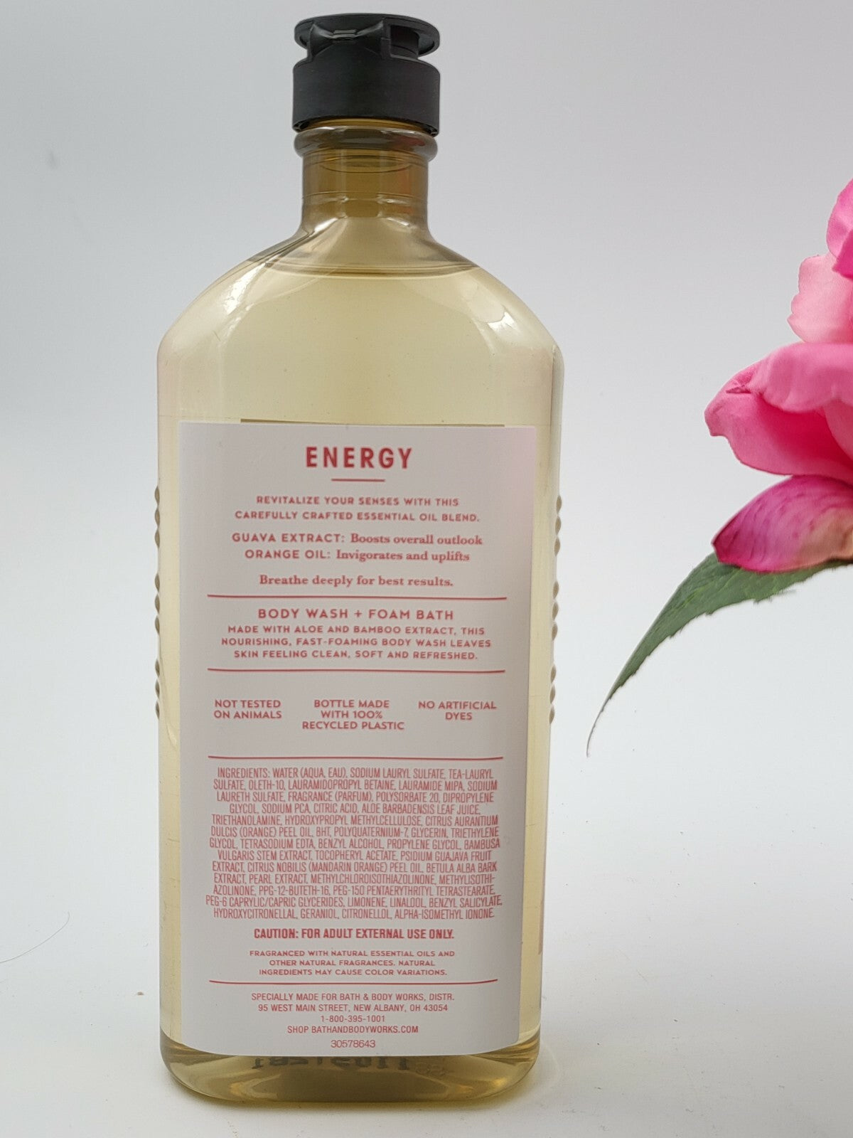 Aromatherapy Body Wash & Foam Bath Shower Gel 10 oz - Choose Your Scent