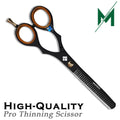 Professional Hair Thinning Shears for Salon & Barber Use - Japanese Steel