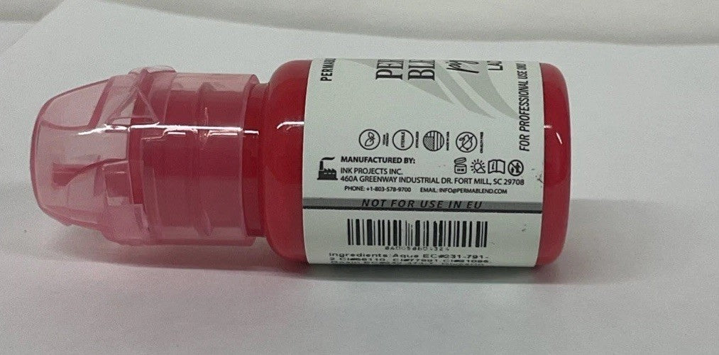 Lip Pigments - Lady Bug 0.5oz Permanent Cosmetics by Perma Blend
