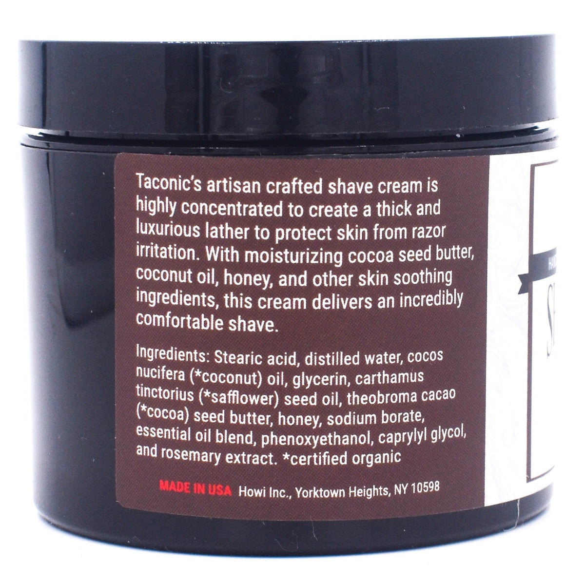 Natural Bay Rum Shaving Cream - Ultra Moisturizing Handmade in USA
