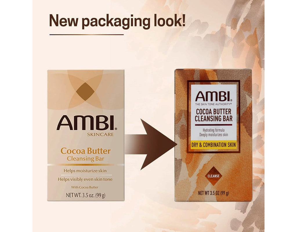Cocoa Butter Cleansing Bar for Dry & Combination Skin - Pack of 5