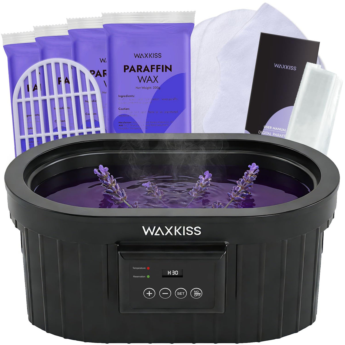 Paraffin Wax Machine for Hands and Feet 5000ml Spa & Arthritis Therapy Kit