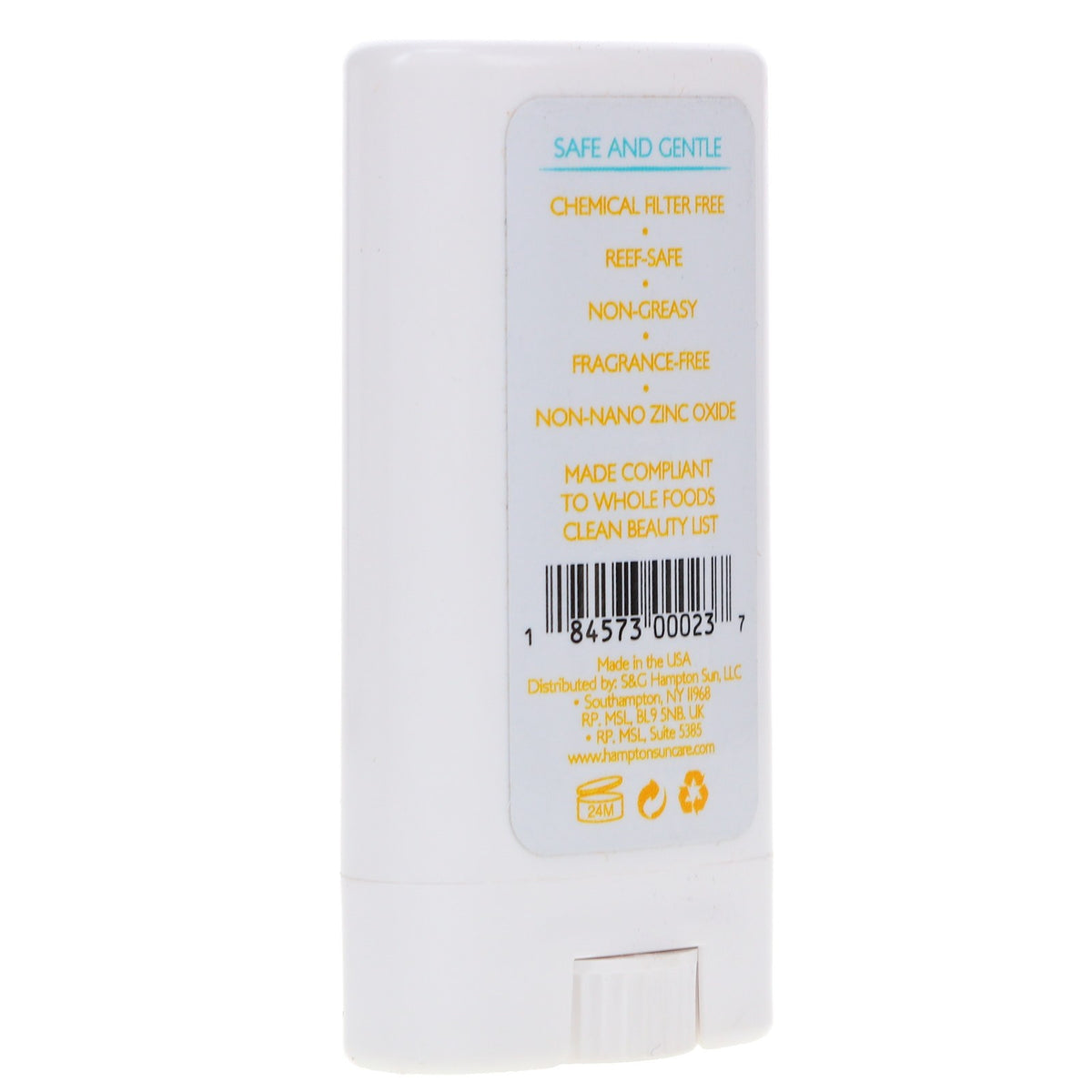 Kids Mineral Face Stick SPF 50 Sunscreen - Gentle, Chemical-Free Sun Protection