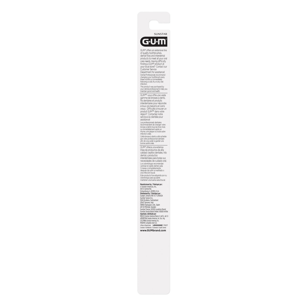 Soft Toothbrush with Rubber Tip Dental Pick - Full Head 6 Pack
