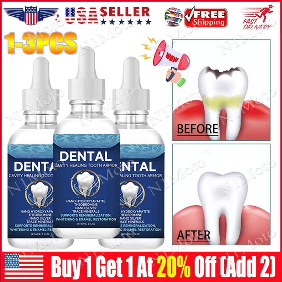 60ml Cavity Healing Tooth Care Solution for Oral Health - Gentle & Effective