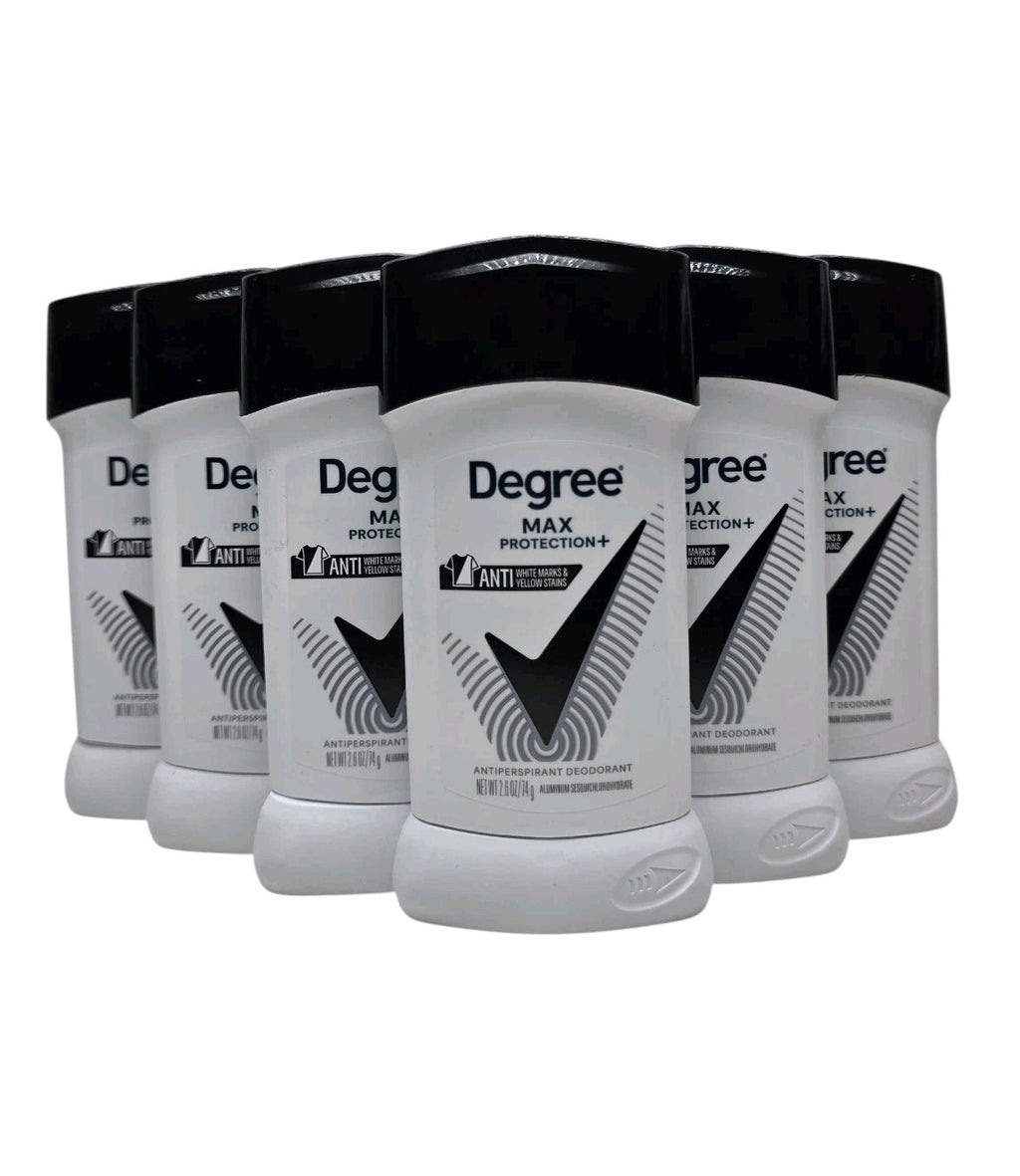Degree Max Protection+ 5-in-1 Antiperspirant Deodorant, Black and