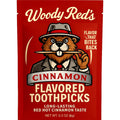 Cinnamon Toothpicks - Woody Red's Flavored Hot Picks, 50 Count