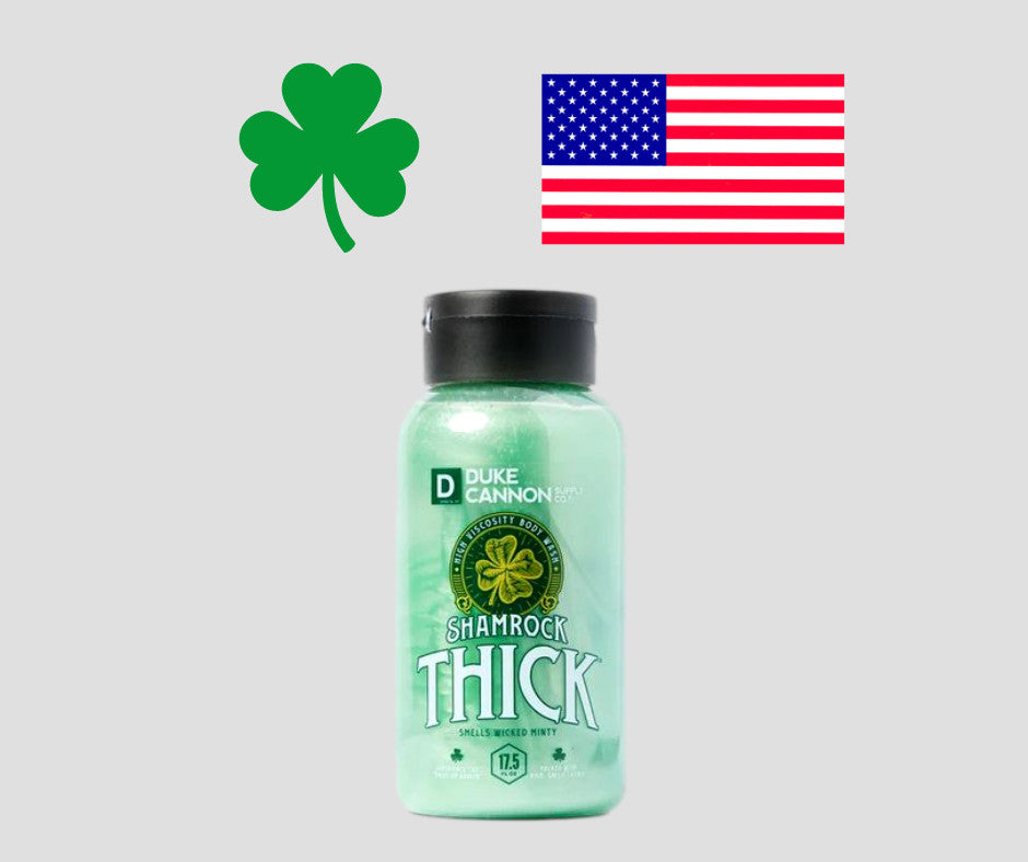 Men's Mint Body Wash - 17.5 oz Thick & Wicked Fresh Scent, Supports Veterans