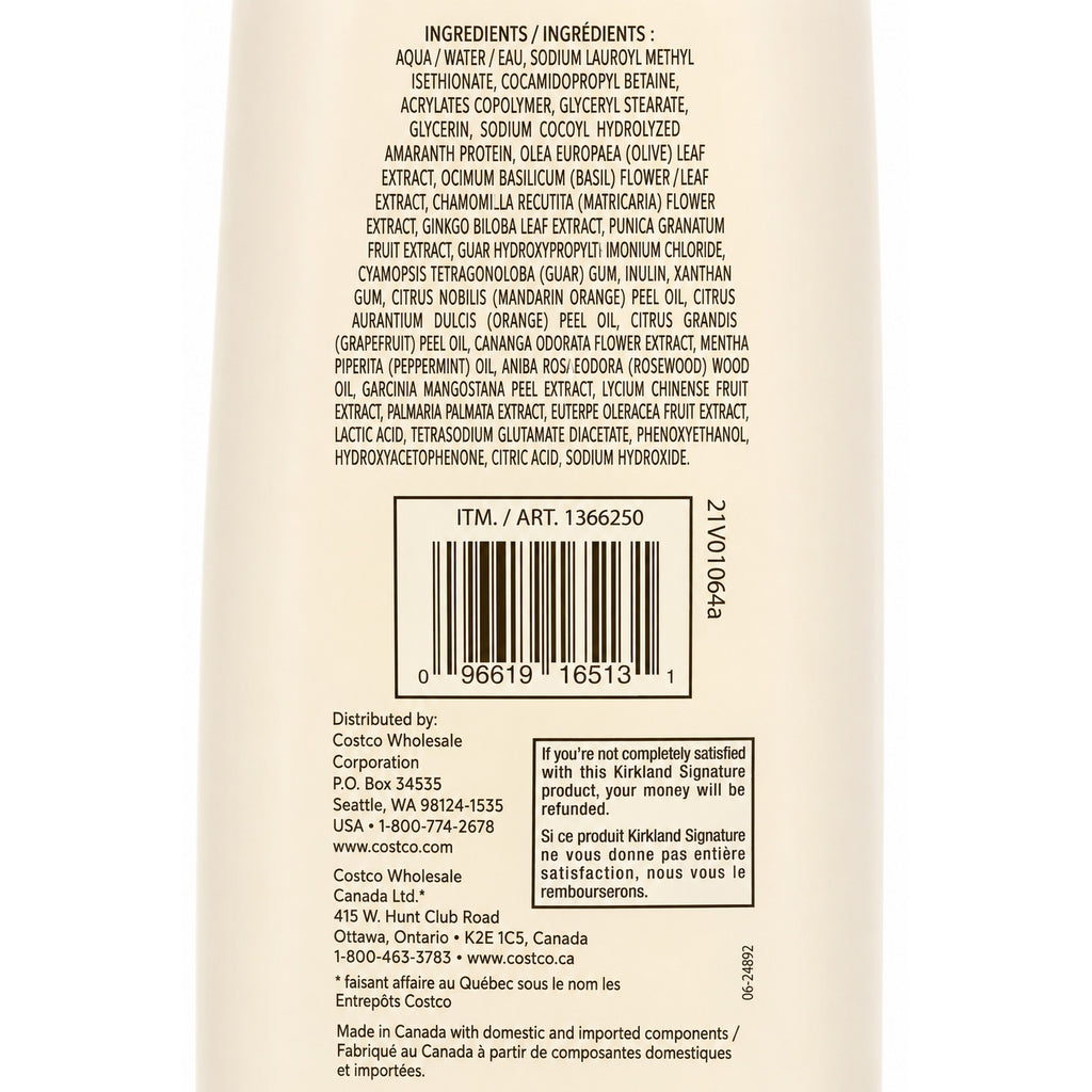 Moisturizing Plant-Based Body Wash with Citrus Scent - 2 Pack, 54 fl oz