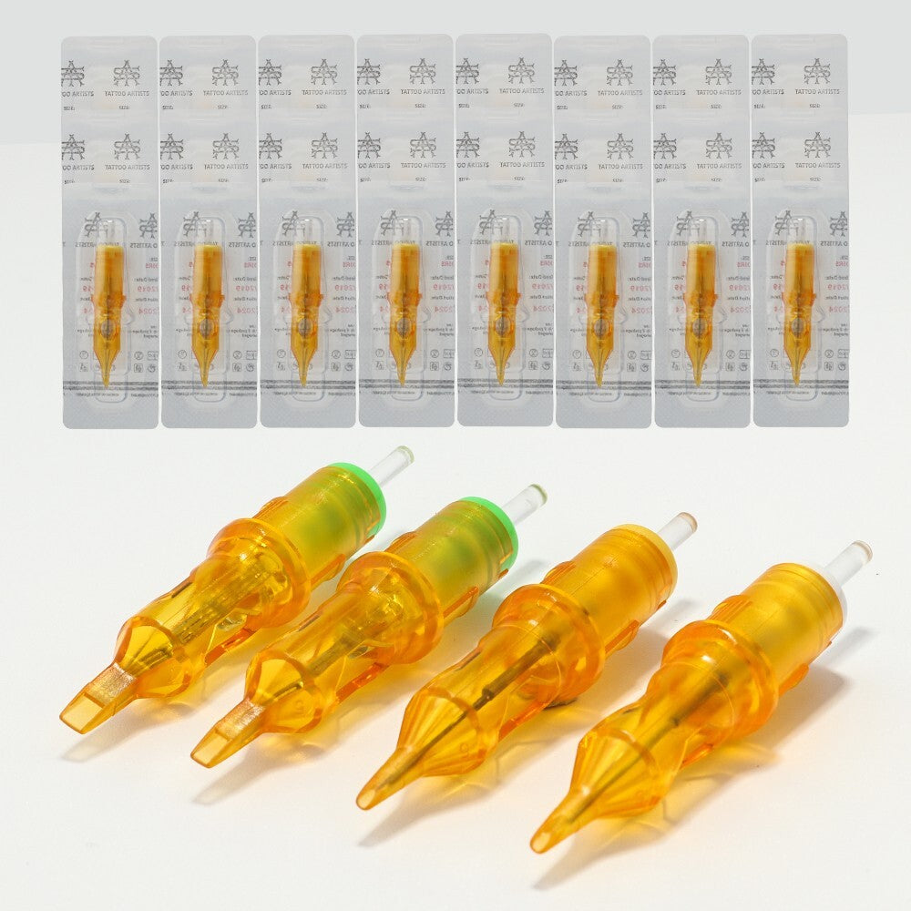 Disposable Tattoo Cartridge Needles 50Pcs Mixed RL RS M1 – Universal 316L 5x3RL & 5x5RL