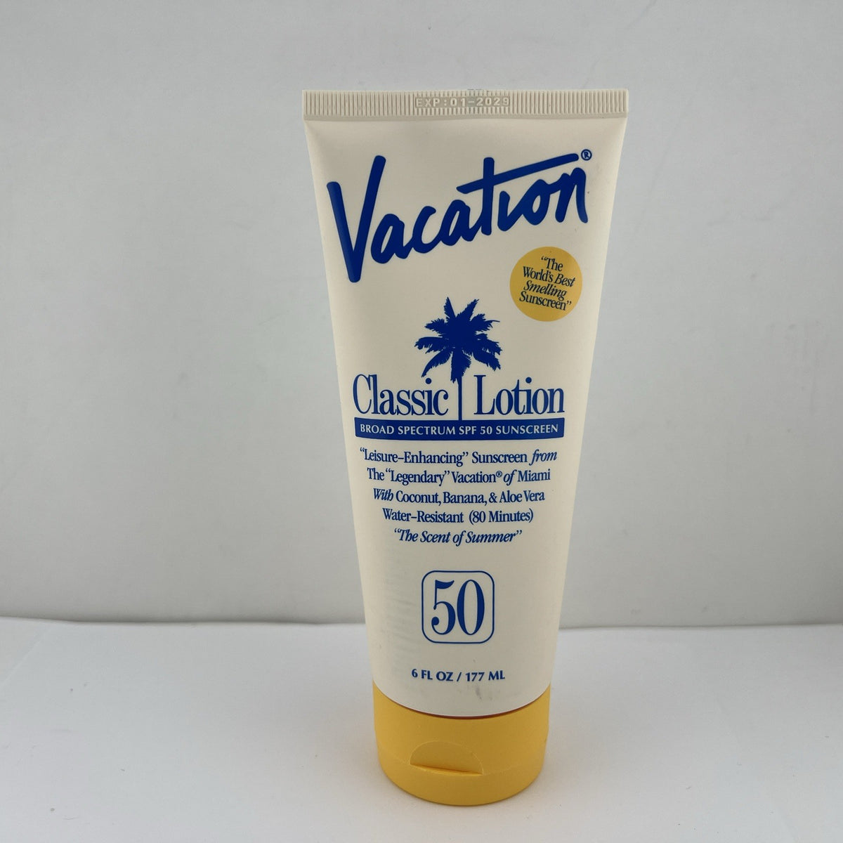 SPF 50 Sunscreen Lotion - Large 6 oz Tube, Water-Resistant Sun Protection