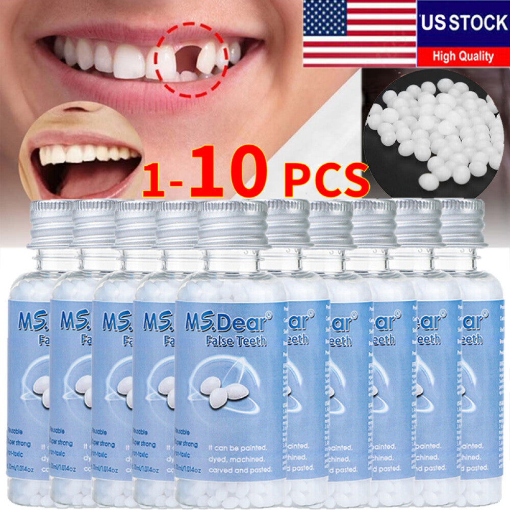 Temporary Teeth Repair Glue for Gaps & Broken Teeth - Moldable Resin