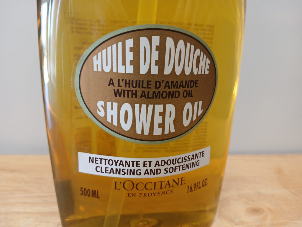 Luxury Shower Oil with Sweet Almond & Vanilla - 16.9 fl oz