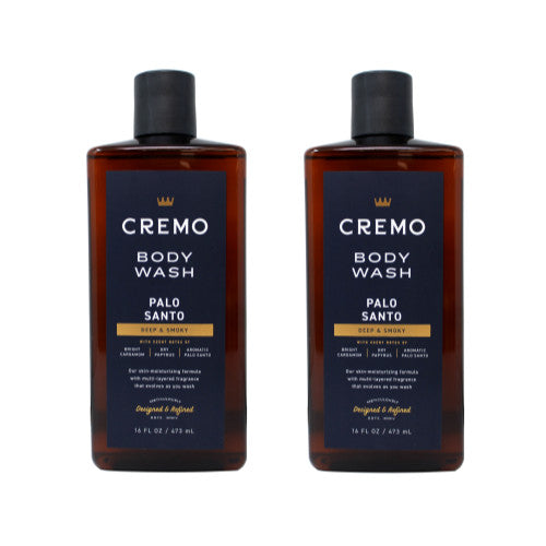 Men's Body Wash with Palo Santo & Bright Cardamom - 2 Pack, 16 fl oz