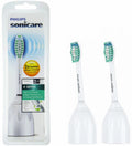 2 Pack Philips Sonicare E Series HX7002 Replacement Toothbrush Heads - Soft Tapered Bristles