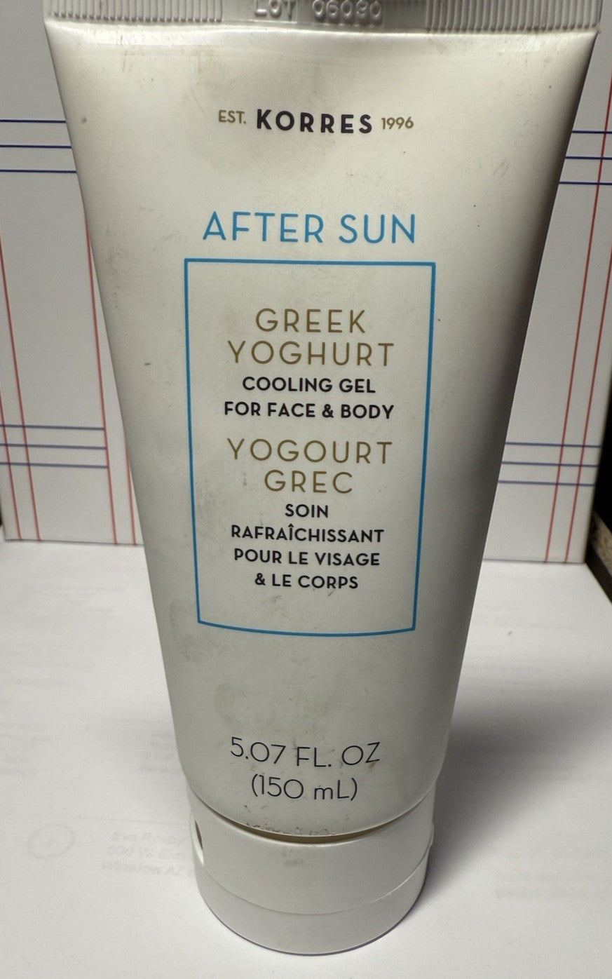 After Sun Cooling Gel for Face & Body - Hydrating Aloe & Yoghurt Formula, 150ml