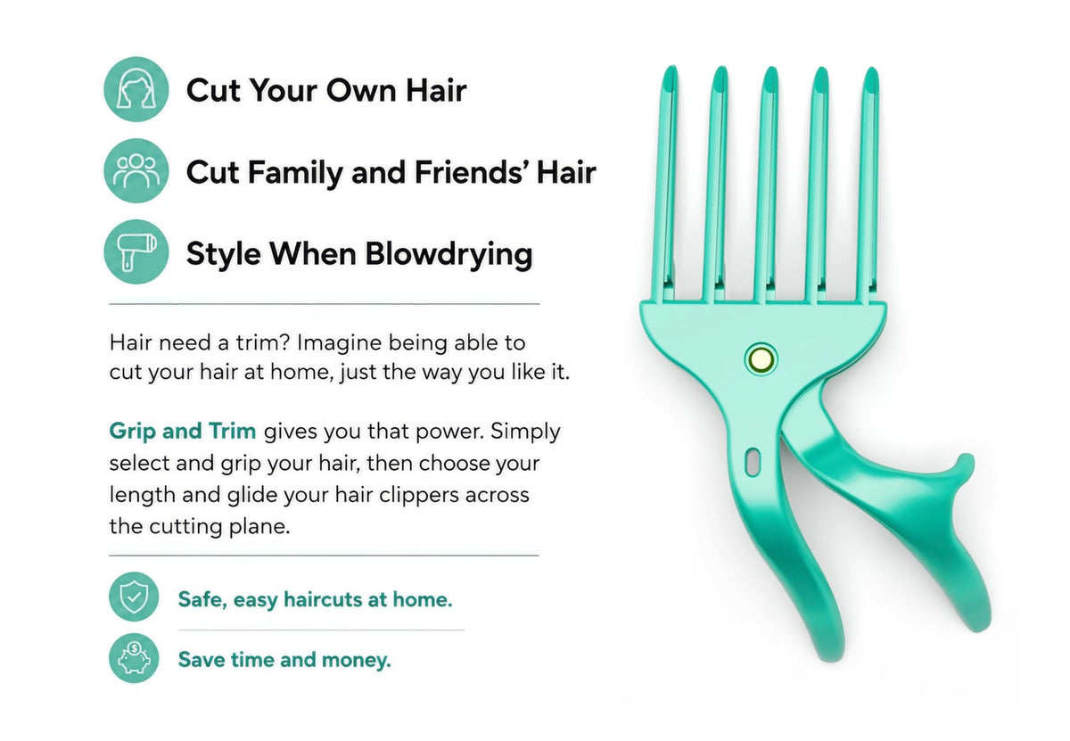 DIY Haircut Tool for Home Trimming & Grooming - Precision Tongs