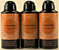 Deodorizing Body Spray for Men - Canyon Scent, 3.7oz, Pack of 3