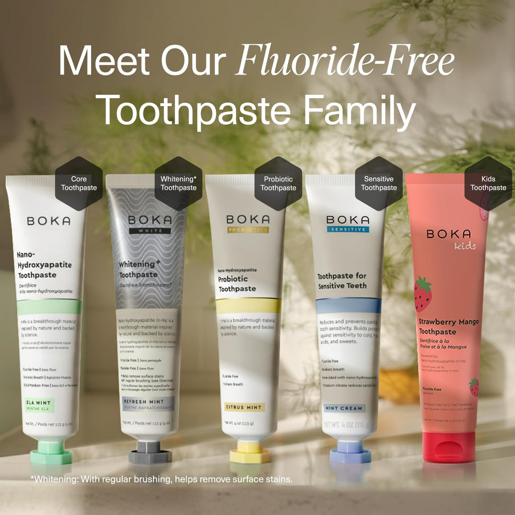 Nano Hydroxyapatite Toothpaste with Mint - Enamel Care, Fluoride-Free, 4oz