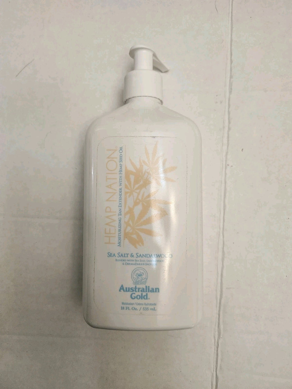 Australian Gold Hemp Nation Moisturizing Tan Extender - Sea Salt & Sandalwood 18 oz