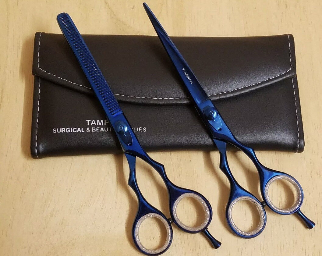 7 Inch Professional Hair Cutting Scissors and Thinner Kit - Japanese Steel