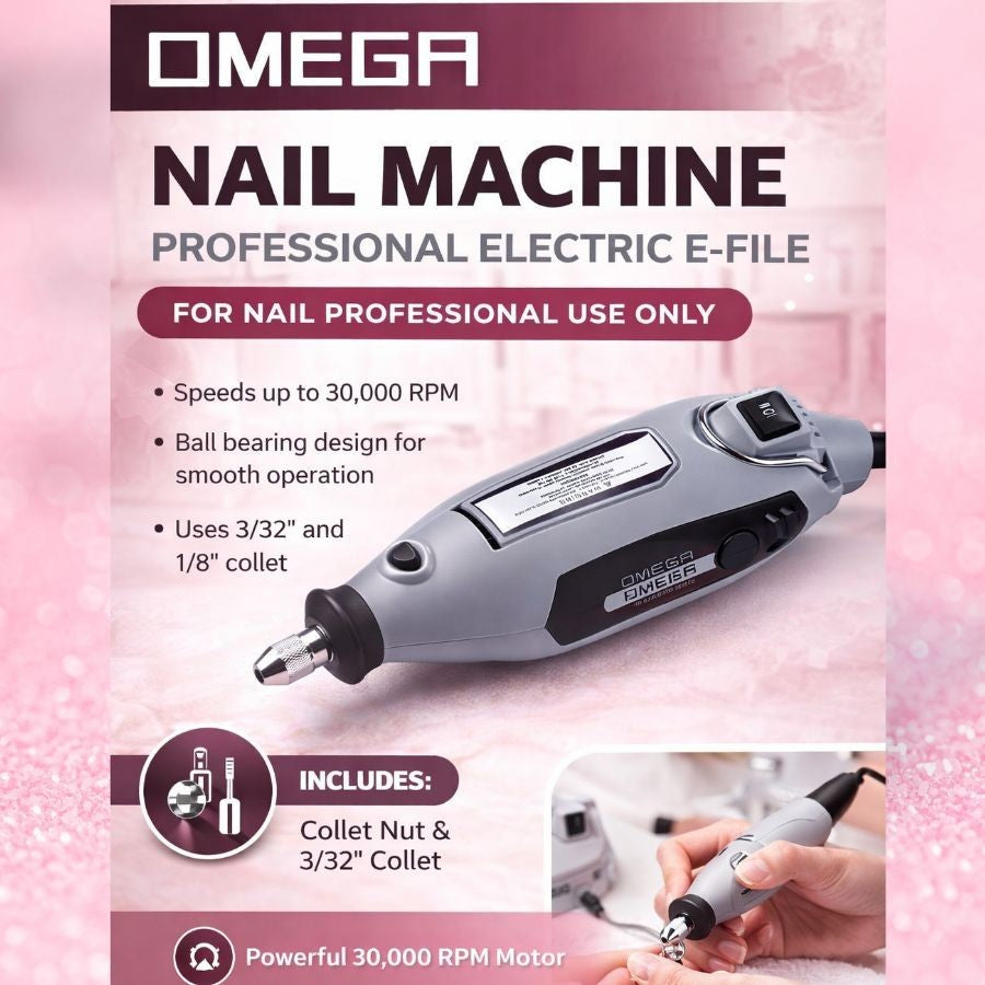 Professional Nail Drill Machine 30,000 RPM Rotary Tool for Salons & Techs