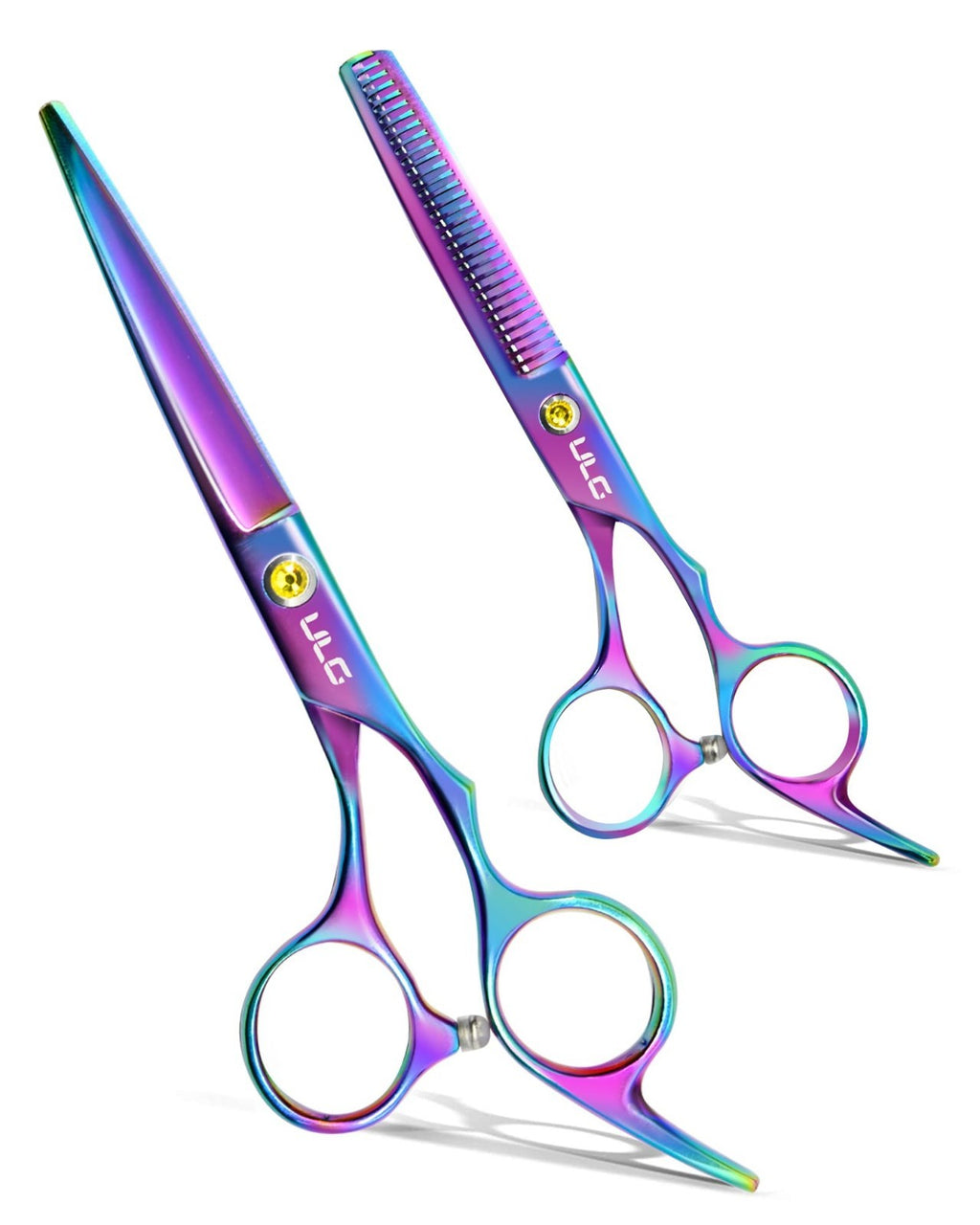 Professional Hair Cutting Scissors Kit 6.5-inch Razor Edge Barber Shears