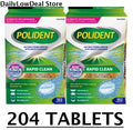 Polident Denture Cleanser Tablets 102 Count - Rapid Oral Hygiene