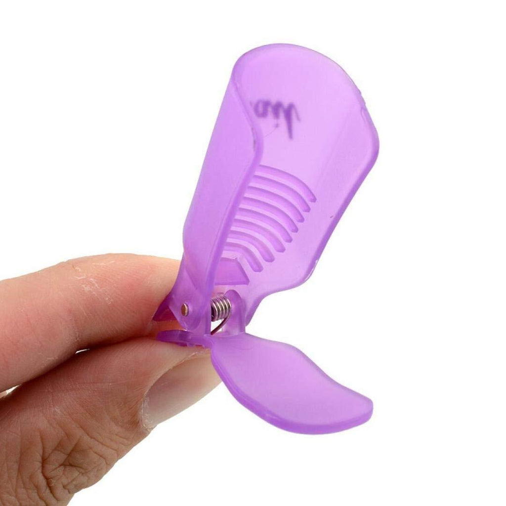 Gel Nail Polish Remover Clips Set - Reusable Soak-Off Manicure & Pedicure Caps