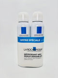 La Roche Posay Physiological Spray Deodorant 48H 150ml 2 Pack