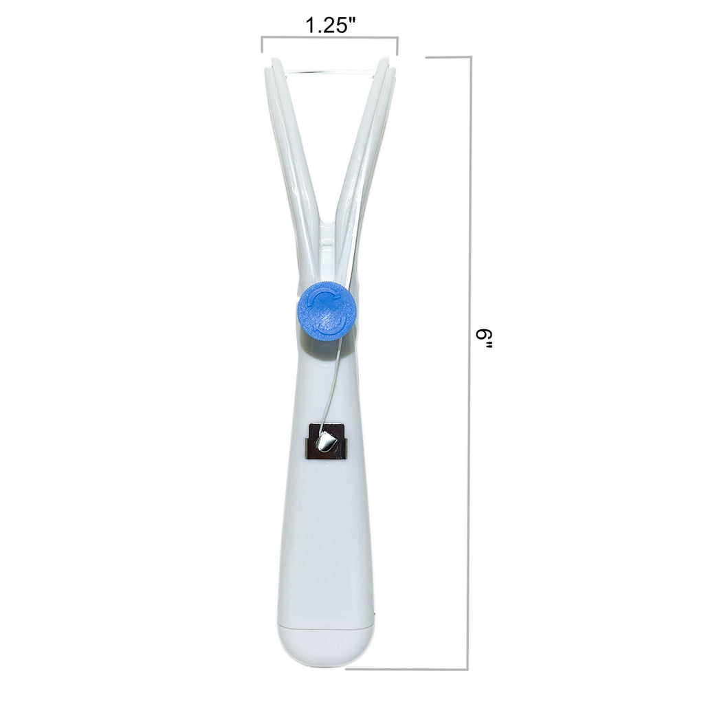Reusable Dental Floss Holder with Adjustable Tension and Preloaded Floss
