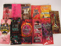 Set of 10 Hot Tingle Tanning Lotion Sample Packets - Assorted Sizes & Brands