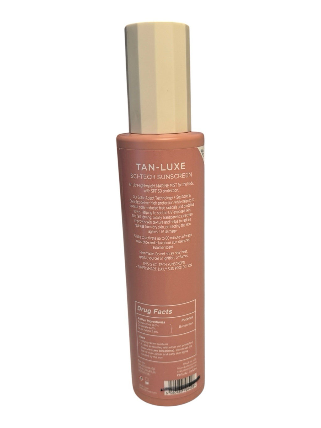 SPF 30 Marine Body Mist Sunscreen Spray - Water-Resistant UV Protection 200mL