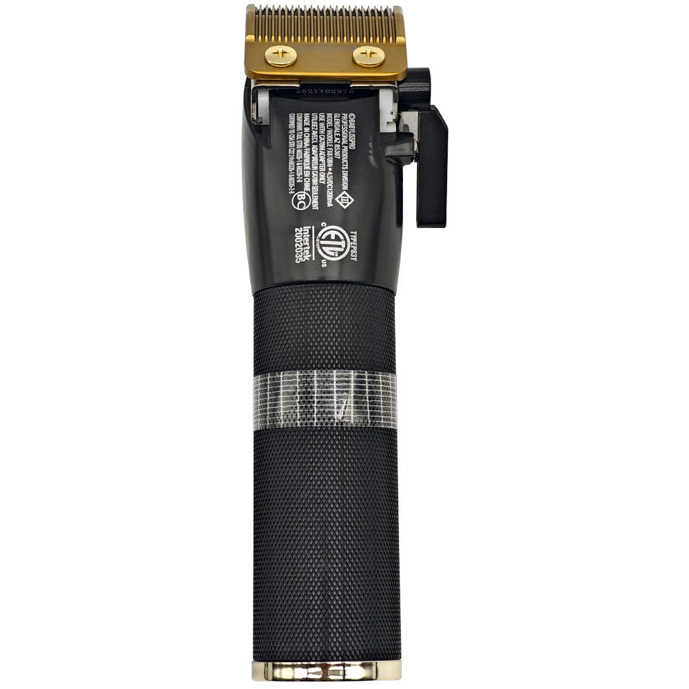 Professional Cordless Hair Clipper with Adjustable Taper & 8 Attachments