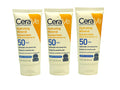 3 Pack Mineral Face Sunscreen SPF 50 - Hydrating, Broad Spectrum, 75mL Each